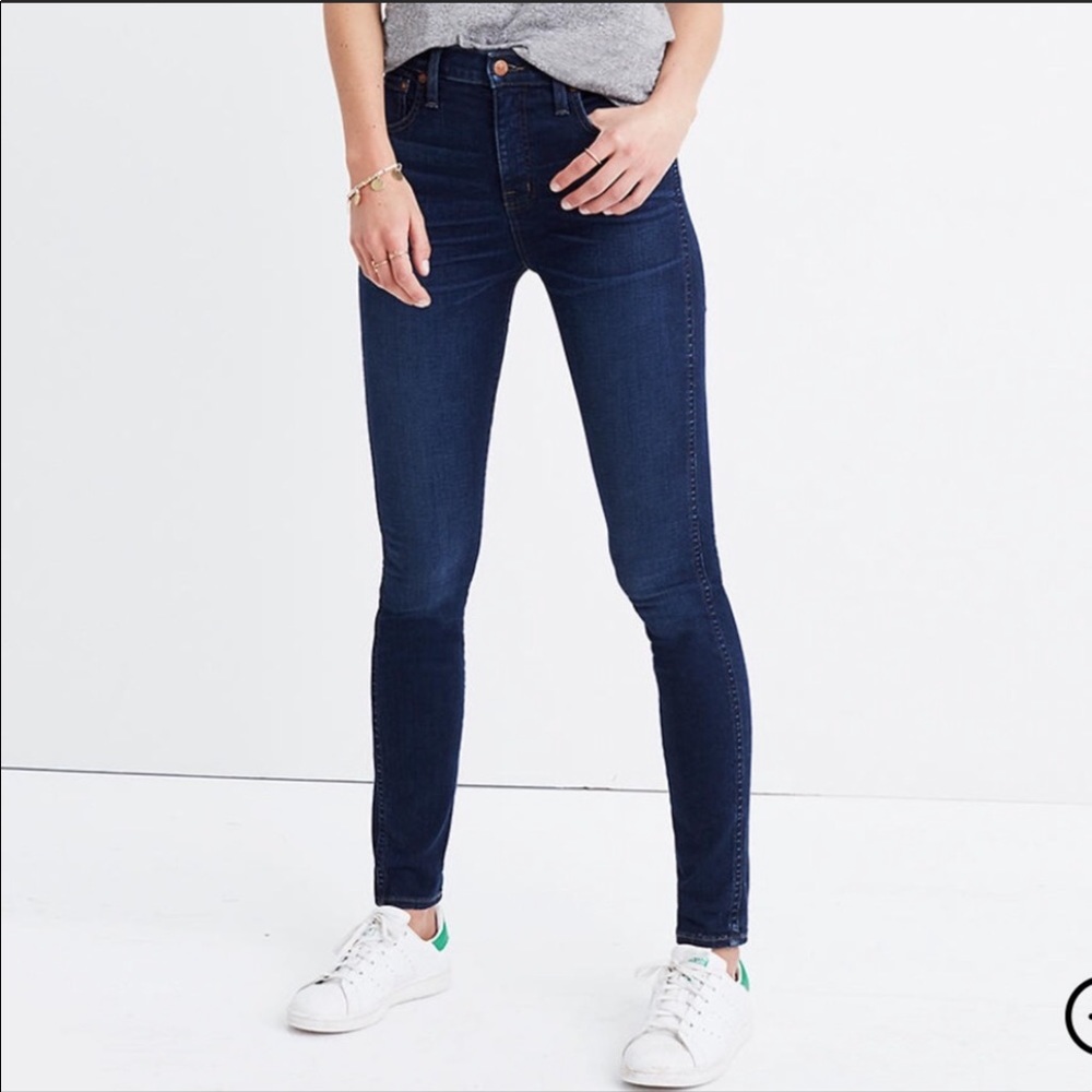 Madewell 10” High Riser Skinny Skinny Jean 26 EUC